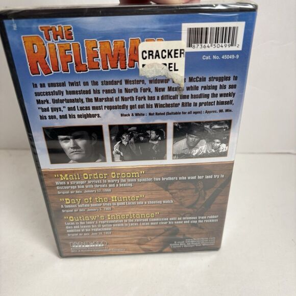 The Rifleman - 3 Episodes (DVD, 2004) Chuck Connors New Sealed - Picture 4 of 6